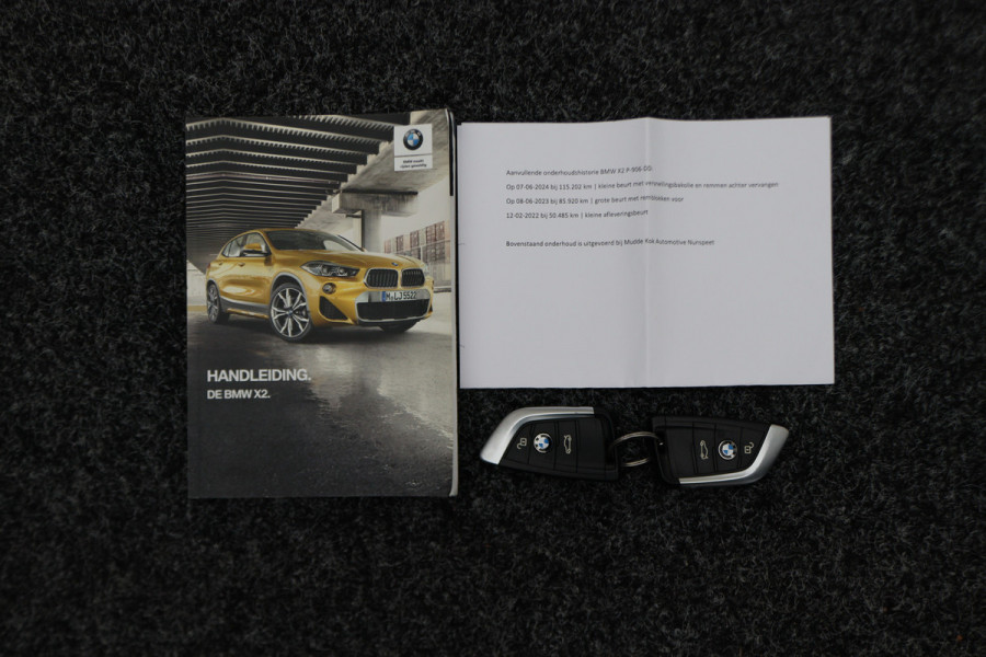 BMW X2 sDrive20i High Executive Automaat LED, Navigatie, Stoelverwarming, Cruise, Climate, Intelligent Safety, Trekhaak