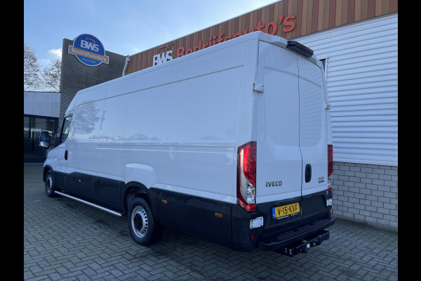 Iveco Daily 35S14V 2.3 410 L4H2 automaat / vaste prijs rijklaar € 23.950 ex btw / lease vanaf € 428 / cruise en climate control / trekhaak 3500 kg / euro 6 diesel / bpm vrij / laadruimte 475 cm lang