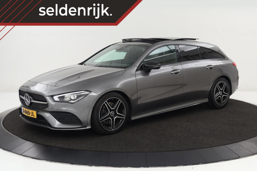 Mercedes-Benz CLA-Klasse 200 AMG | Panoramadak | Carplay | Widescreen | Sfeerverlichting | DAB+ | Stoelverwarming | Keyless | Full LED