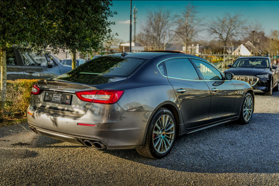 Maserati Quattroporte 3.0 V6 TwinTurbo S 430 PK Schuifdak Harman Kardon Keyless LED Camera 19''