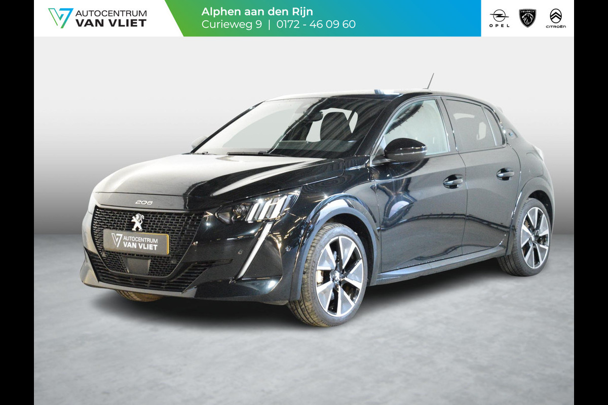 Peugeot e-208 EV GT 50 kWh NAVIGATIE | CARPLAY | ACHTERUITRIJCAMERA MET SENSOREN | E.C.C.