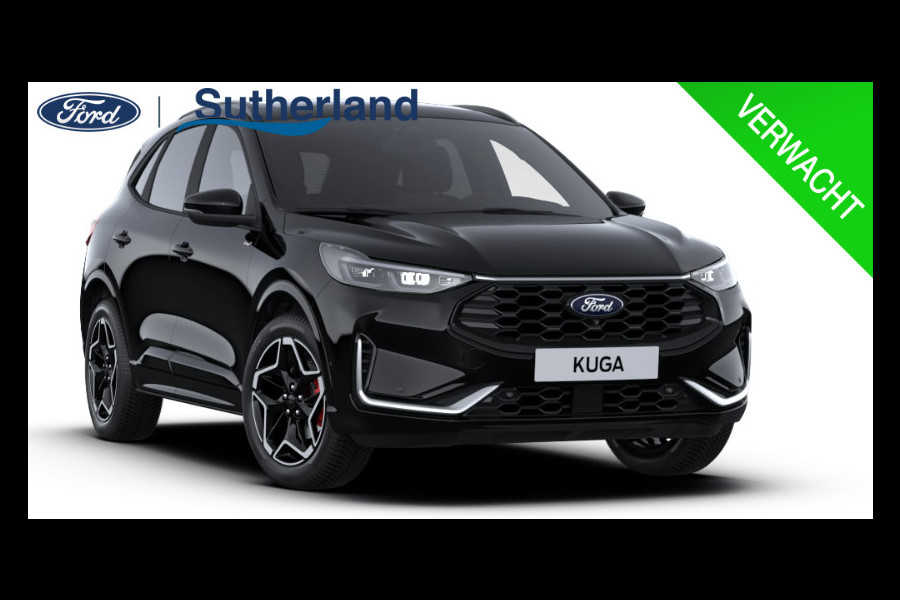 Ford Kuga 2.5 PHEV ST-Line X | Panoramadak + Technology Pack + Winter Pack + Wegklapbare trekhaak + 19 inch lichtmetalen velgen | Agate black | 2.100 kg trekgewicht | Prijs incl. 4.000 EU Ford voordeel