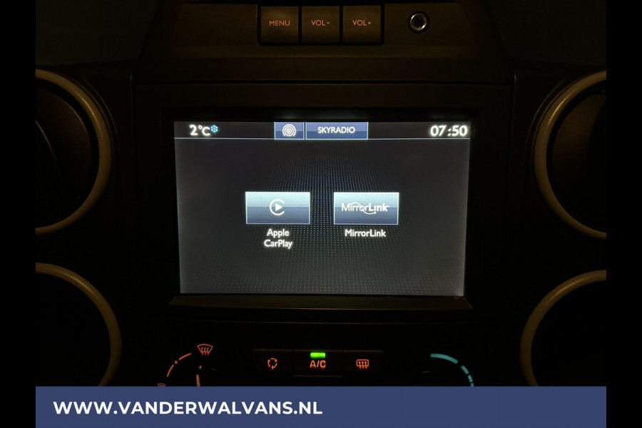 Peugeot Partner 1.6 BlueHDi 100pk L1H1 Euro6 Airco | Navigatie | Apple Carplay | Trekhaak | Cruisecontrol Zijdeur