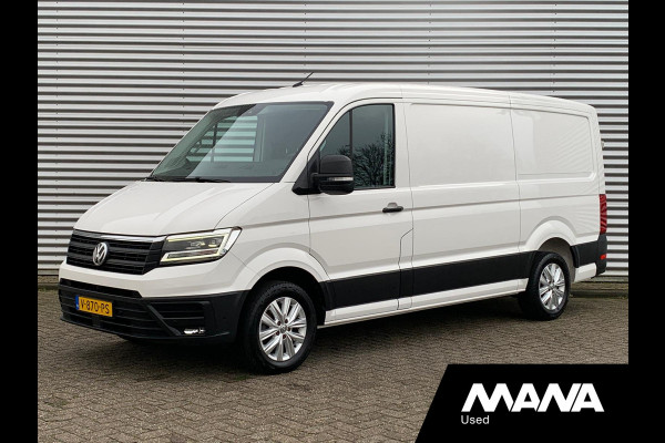 Volkswagen Crafter 35 2.0 3.180 177pk TDI L3H2 Highline LED LMV Airco ACC Sensoren Camera CarPlay Ergo-Stoel Trekhaak Bijrijdersbank 12V