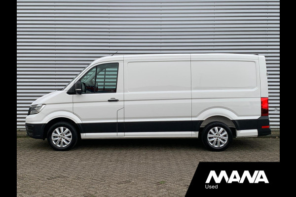 Volkswagen Crafter 35 2.0 3.180 177pk TDI L3H2 Highline LED LMV Airco ACC Sensoren Camera CarPlay Ergo-Stoel Trekhaak Bijrijdersbank 12V