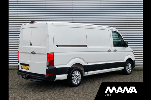 Volkswagen Crafter 35 2.0 3.180 177pk TDI L3H2 Highline LED LMV Airco ACC Sensoren Camera CarPlay Ergo-Stoel Trekhaak Bijrijdersbank 12V