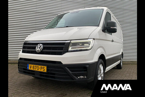 Volkswagen Crafter 35 2.0 3.180 177pk TDI L3H2 Highline LED LMV Airco ACC Sensoren Camera CarPlay Ergo-Stoel Trekhaak Bijrijdersbank 12V