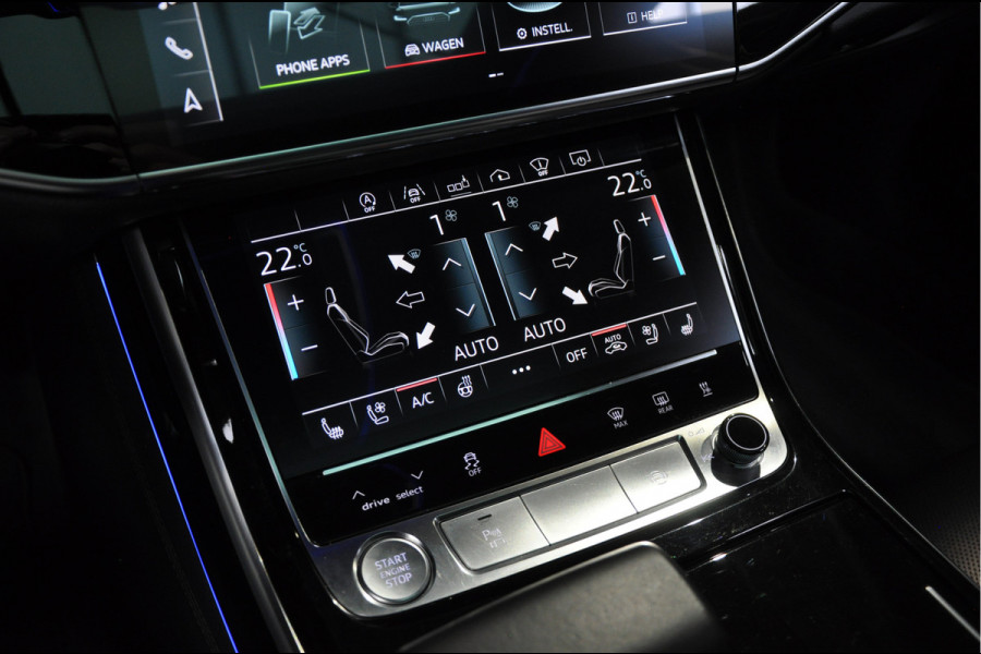 Audi A8 50 TDI quattro Navi Pano Leer HUD B&O 360 Softclose Dodehoekdetectie ACC