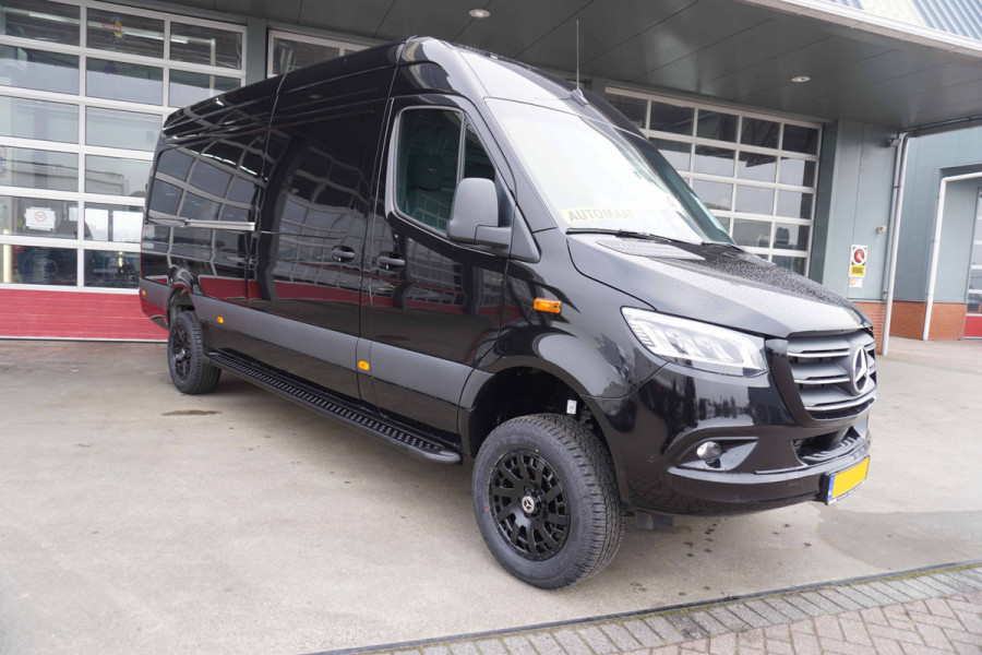 Mercedes-Benz Sprinter 319 CDI 191PK L3H2 4x4 Automaat Nr. V111 | Climate | Adap.Cruise | Navigatie | Camera 18"LM Velgen