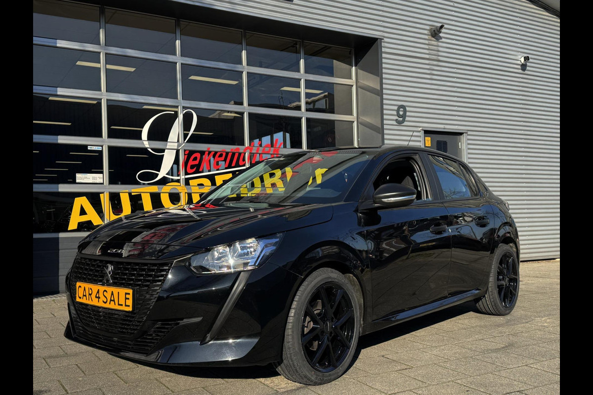 Peugeot 208 1.2 PureTech BLACK - Airco I Comfort pakket I Nwe Sport velgen I Veiligheids pakket I 61.000 KM Dealer onderhouden