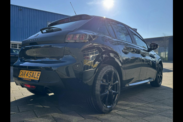 Peugeot 208 1.2 PureTech BLACK - Airco I Comfort pakket I Nwe Sport velgen I Veiligheids pakket I 61.000 KM Dealer onderhouden