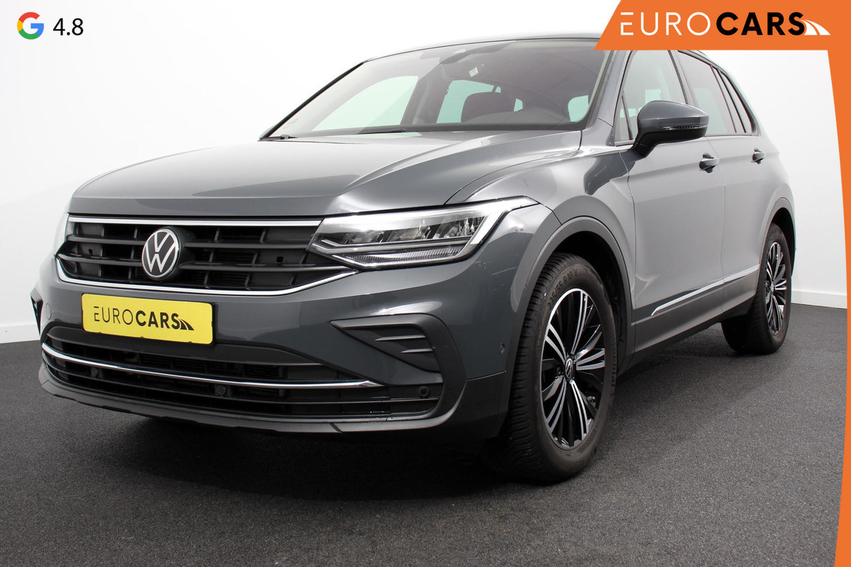 Volkswagen Tiguan 1.5 TSI DSG Active | Navigatie | App connect Wireless | Adaptive Cruise Control | Travel Assist | Parkeersensoren | Camera | Park Assist | Stoel- en stuurverwarming | Elektrische achterklep | Virtual Cockpit | Inductielader