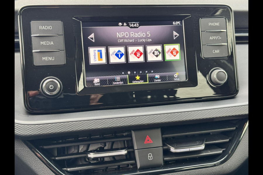 Škoda Kamiq 1.0 TSI Ambition Cruise control Airco DAB radio Apple Carplay