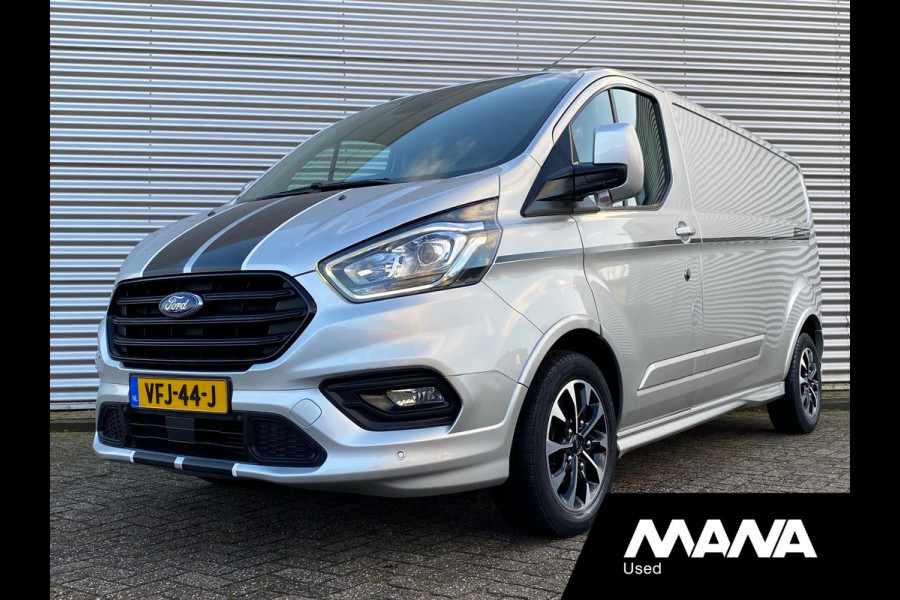 Ford Transit Custom 320 2.0 TDCI L2H1 Sport 185PK Automaat Led LM velgen Sensoren Trekhaak Camera