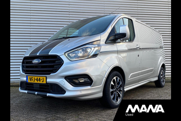 Ford Transit Custom 320 2.0 TDCI L2H1 Sport 185PK Automaat Led LM velgen Sensoren Trekhaak Camera