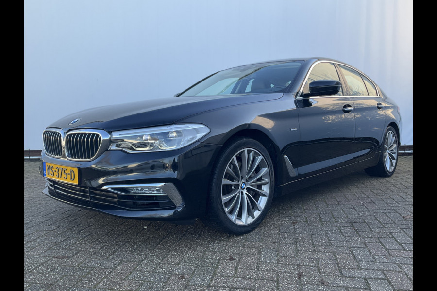 BMW 5 Serie 540i 340pk xDrive Orig-NL Leer HeadUp Memory Ambiance Dealer-oh High Executive 4x4