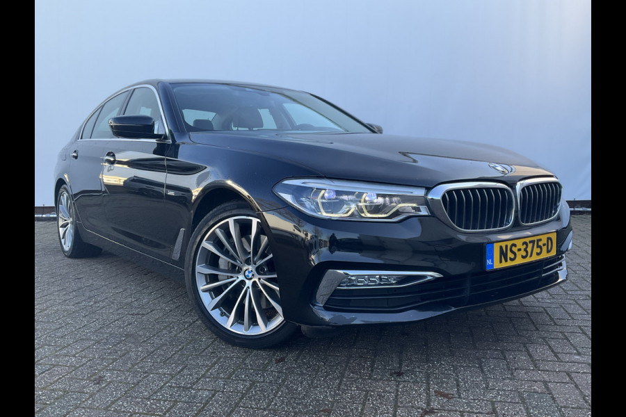 BMW 5 Serie 540i 340pk xDrive Orig-NL Leer HeadUp Memory Ambiance Dealer-oh High Executive 4x4