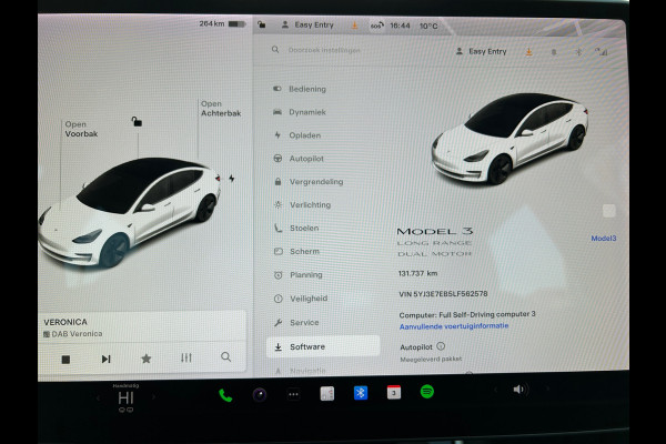 Tesla Model 3 Long Range AWD 75 kWh 85% SOH Trekhaak (1.000kg)