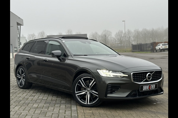 Volvo V60 2.0 T8 TE AWD R-Des. 392pk PANO CR CONTROL 360 CAMERA NAVI ECC