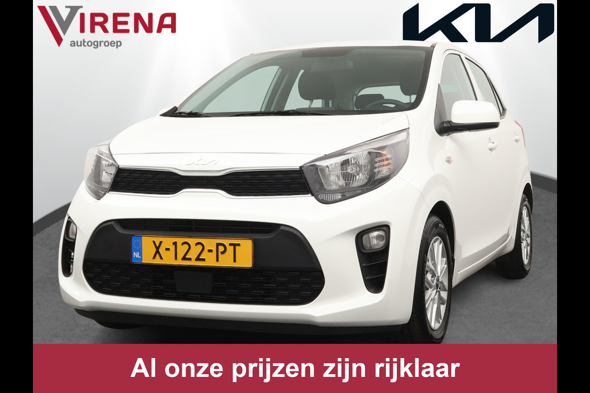 Kia Picanto 1.0 DPi DynamicLine - Airco - Android/Apple Carplay - Cruise Control - Lichtmetalen Velgen - Fabrieksgarantie Tot 2031