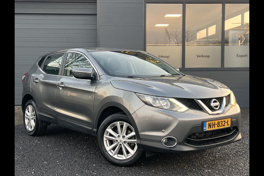 Nissan QASHQAI 1.2 Acenta 2e Eigenaar,Trekhaak,Clima,Cruise,Pdc voor+Achter,LMV,6 Bak,Apk tot 01-2026