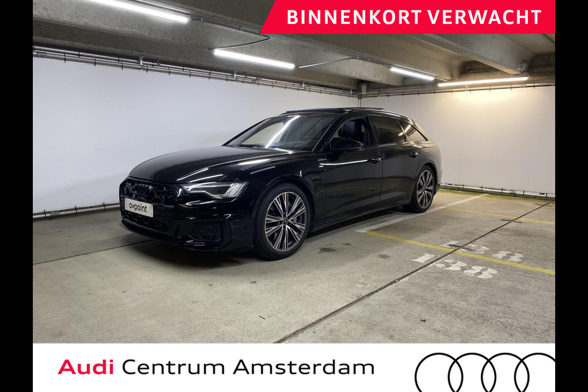 Audi A6 Avant 50 TFSI e quattro S edition 299 pk S-tronic | Verlengde garantie | Navigatie | Panoramadak | Elektr. trekhaak | B&O Audio | Head up Display |