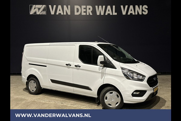 Ford Transit Custom 2.0 TDCI 131pk L2H1 Euro6 Airco | Apple Carplay | Cruisecontrol | Stoelverwarming | LED Android Auto, Verwarmde voorruit, Parkeersensoren, Bijrijdersbank, 2800kg trekvermogen