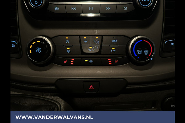 Ford Transit Custom 2.0 TDCI 131pk L2H1 Euro6 Airco | Apple Carplay | Cruisecontrol | Stoelverwarming | LED Android Auto, Verwarmde voorruit, Parkeersensoren, Bijrijdersbank, 2800kg trekvermogen