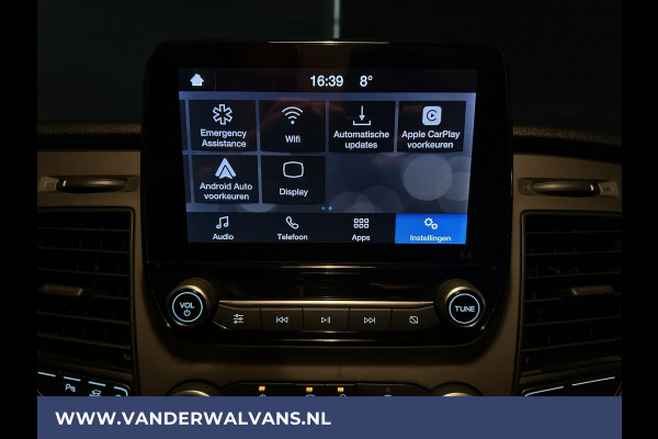 Ford Transit Custom 2.0 TDCI 131pk L2H1 Euro6 Airco | Apple Carplay | Cruisecontrol | Stoelverwarming | LED Android Auto, Verwarmde voorruit, Parkeersensoren, Bijrijdersbank, 2800kg trekvermogen