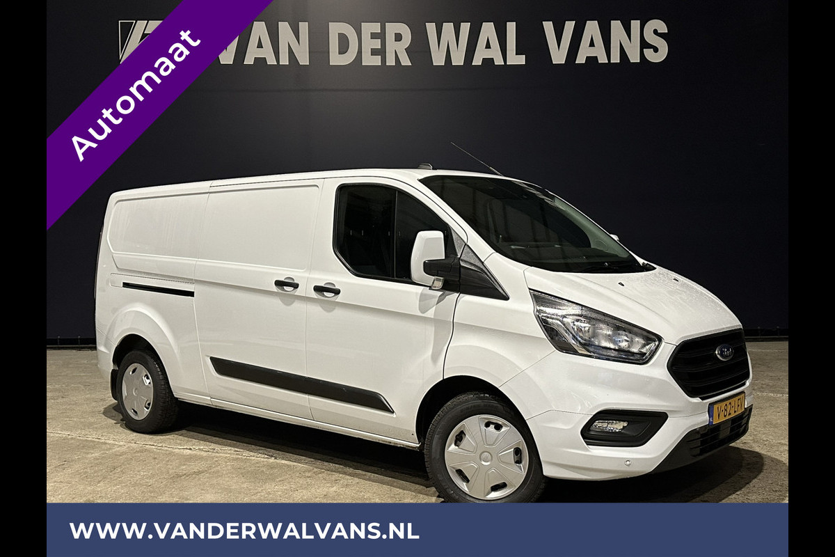 Ford Transit Custom 2.0 TDCI 130pk Automaat L2H1 Euro6 Airco | Camera | Navigatie | LED | Trekhaak Apple Carplay, Android Auto, Cruisecontrol, Parkeersensoren, Verwarmde voorruit, Bijrijdersbank