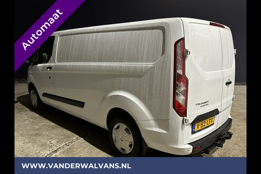 Ford Transit Custom 2.0 TDCI 130pk Automaat L2H1 Euro6 Airco | Camera | Navigatie | LED | Trekhaak Apple Carplay, Android Auto, Cruisecontrol, Parkeersensoren, Verwarmde voorruit, Bijrijdersbank