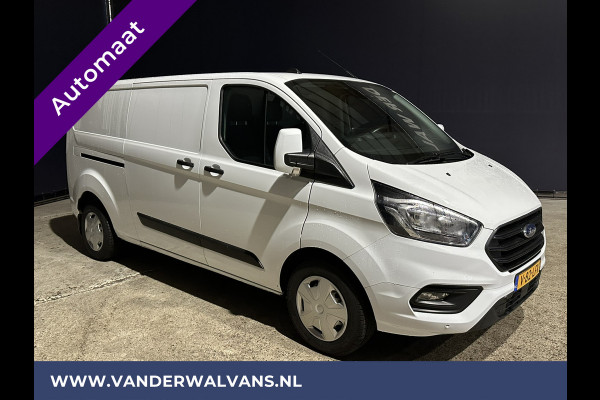 Ford Transit Custom 2.0 TDCI 130pk Automaat L2H1 Euro6 Airco | Camera | Navigatie | LED | Trekhaak Apple Carplay, Android Auto, Cruisecontrol, Parkeersensoren, Verwarmde voorruit, Bijrijdersbank