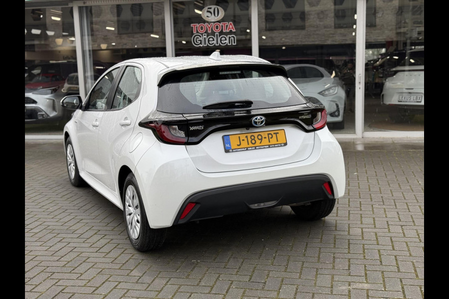 Toyota Yaris 1.5 Hybrid Active | Eerste eigenaar, Parelmoer wit, Parkeercamera, Adaptive cruise control, Bluetooth, Stuurbediening