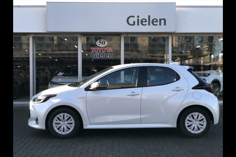 Toyota Yaris 1.5 Hybrid Active | Eerste eigenaar, Parelmoer wit, Parkeercamera, Adaptive cruise control, Bluetooth, Stuurbediening