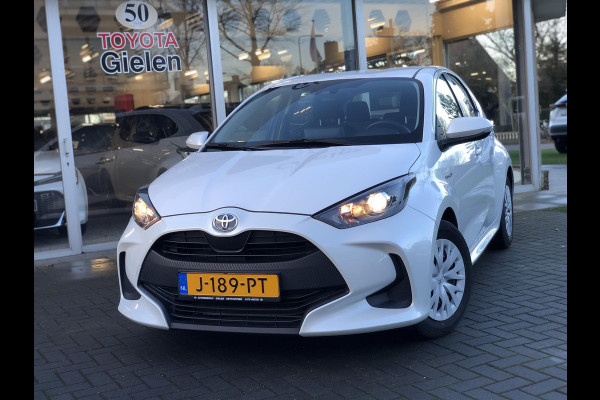 Toyota Yaris 1.5 Hybrid Active | Eerste eigenaar, Parelmoer wit, Parkeercamera, Adaptive cruise control, Bluetooth, Stuurbediening