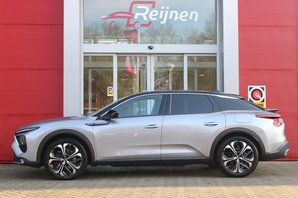 Citroën C5 X 1.6 Plug-in Hybrid 225PK MAX | ELEKTRISCH BEDIENBARE VOORSTOELEN | HEAD UP DISPLAY | STOEL/STUUR VERWARMING | ADAPTIVE CRUISE CONTROL | LED KOPLAMPEN | DRAADLOZE APPLE CARPLAY/ANDROID AUTO | 19" LICHTMETALEN VELGEN | ALL SEASON BANDEN | DRAADLOZE TELEFOONLADER | STOEL VENTILATIE | NAVIGATIE | DAB+ RADIO | LEDEREN BEKLEDING | MASSASGE STOELEN |