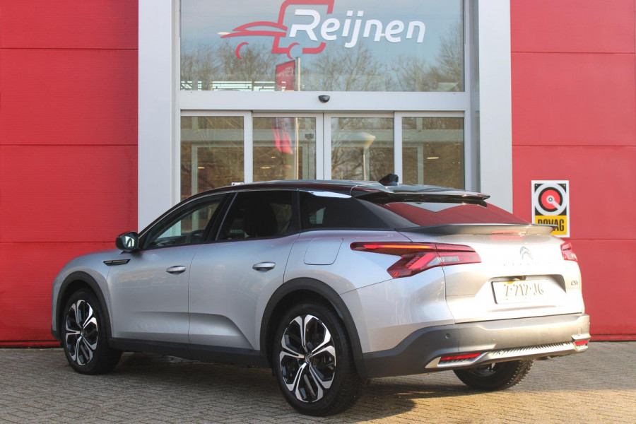 Citroën C5 X 1.6 Plug-in Hybrid 225PK MAX | ELEKTRISCH BEDIENBARE VOORSTOELEN | HEAD UP DISPLAY | STOEL/STUUR VERWARMING | ADAPTIVE CRUISE CONTROL | LED KOPLAMPEN | DRAADLOZE APPLE CARPLAY/ANDROID AUTO | 19" LICHTMETALEN VELGEN | ALL SEASON BANDEN | DRAADLOZE TELEFOONLADER | STOEL VENTILATIE | NAVIGATIE | DAB+ RADIO | LEDEREN BEKLEDING | MASSASGE STOELEN |