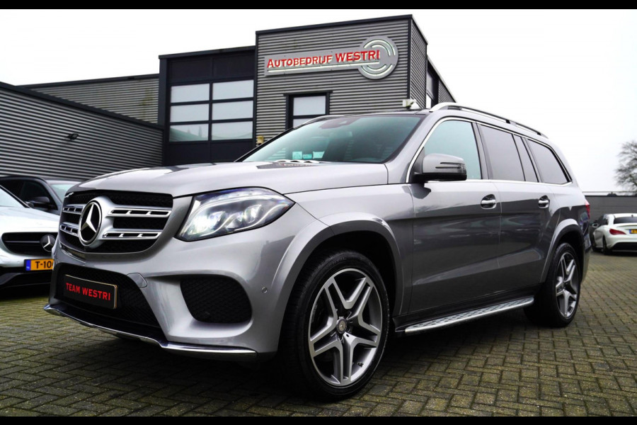 Mercedes-Benz GLS 350 d 4MATIC | AMG | 7 persoons | 360 cam | Stoelverwarming V+A | Panorama | Elektrische trekhaak | Luchtveirng