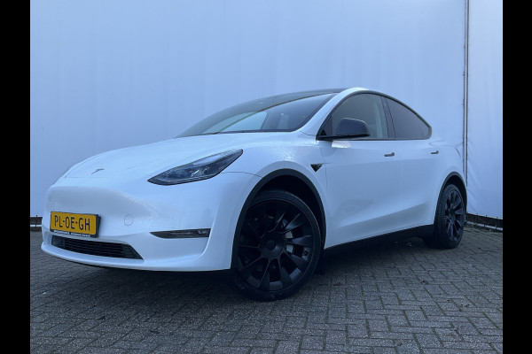 Tesla Model Y Long Range AWD 75 kWh 514pk Autopilot Stuur/Stoelverw Pano Trekhaak (1600kg)