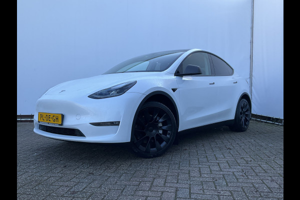 Tesla Model Y Long Range AWD 75 kWh 514pk Autopilot Stuur/Stoelverw Pano Trekhaak (1600kg)