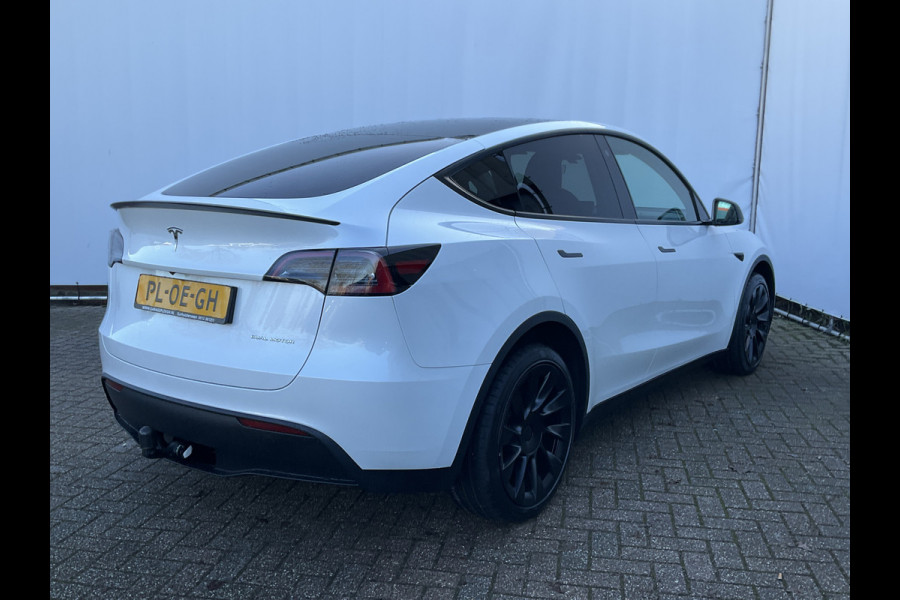 Tesla Model Y Long Range AWD 75 kWh 514pk Autopilot Stuur/Stoelverw Pano Trekhaak (1600kg)