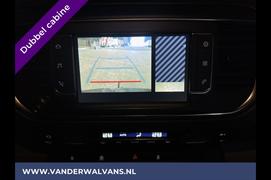 Peugeot Expert 2.0 BlueHDI 150pk L3H1 Dubbele cabine Sport Euro6 Airco | Leder | 2x Zijdeur | Navigatie Camera, LED, Apple Carplay, Android Auto, LM Velgen, 2500kg Trekhaak, Sidebars, Cruisecontrol, Parkeersensoren, 5-Zits