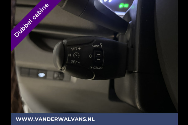 Peugeot Expert 2.0 BlueHDI 150pk L3H1 Dubbele cabine Sport Euro6 Airco | Leder | 2x Zijdeur | Navigatie Camera, LED, Apple Carplay, Android Auto, LM Velgen, 2500kg Trekhaak, Sidebars, Cruisecontrol, Parkeersensoren, 5-Zits