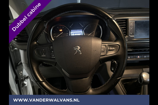 Peugeot Expert 2.0 BlueHDI 150pk L3H1 Dubbele cabine Sport Euro6 Airco | Leder | 2x Zijdeur | Navigatie Camera, LED, Apple Carplay, Android Auto, LM Velgen, 2500kg Trekhaak, Sidebars, Cruisecontrol, Parkeersensoren, 5-Zits