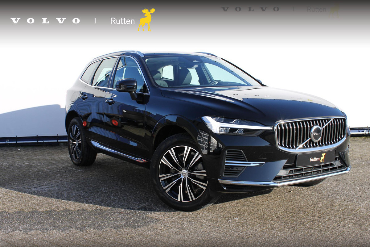 Volvo XC60 T6 350PK Automaat Recharge AWD Plus Bright LONG RANGE / Apple Carplay / Panoramisch schuifkanteldak / Lederen bekleding / 19" lichtmetalen velgen