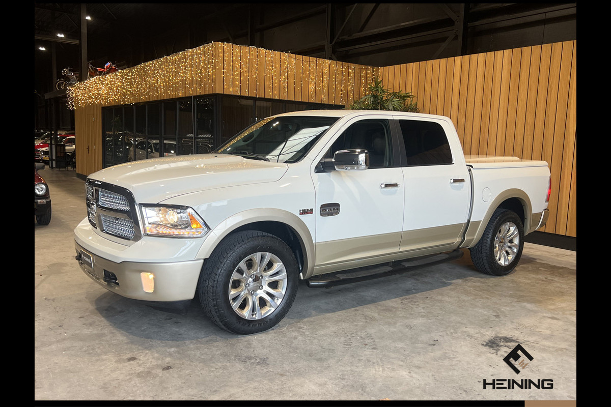 Dodge Ram 1500 5.7 V8 4x4 Crew Cab 5'7 Longhorn Pearl White