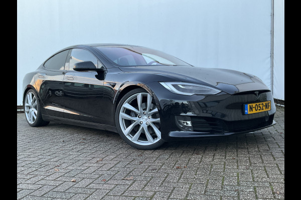 Tesla Model S 90D 422pk 3.0 Autopilot CCS Carbon Premium-Audio Luchtv 21inch FSD 3 Dual AWD 4x4