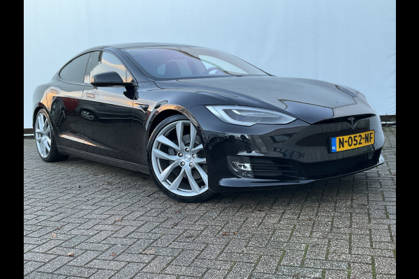 Tesla Model S 90D 422pk 3.0 Autopilot CCS Carbon Premium-Audio Luchtv 21inch FSD 3 Dual AWD 4x4