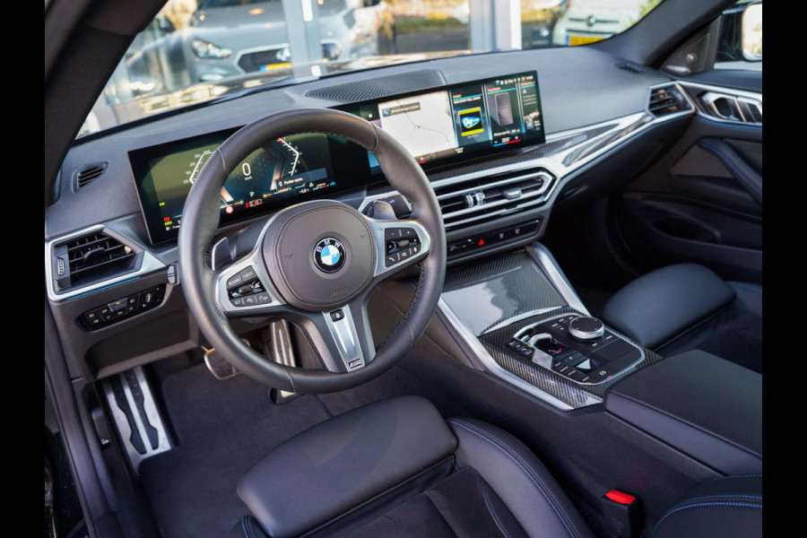 BMW 4 Serie Coupé 420i High Exec. / M-sport Pro / Carbon / Schuif-dak / H&K / 360 / Keyless / Ambient / Adaptive / Stuurverwarming