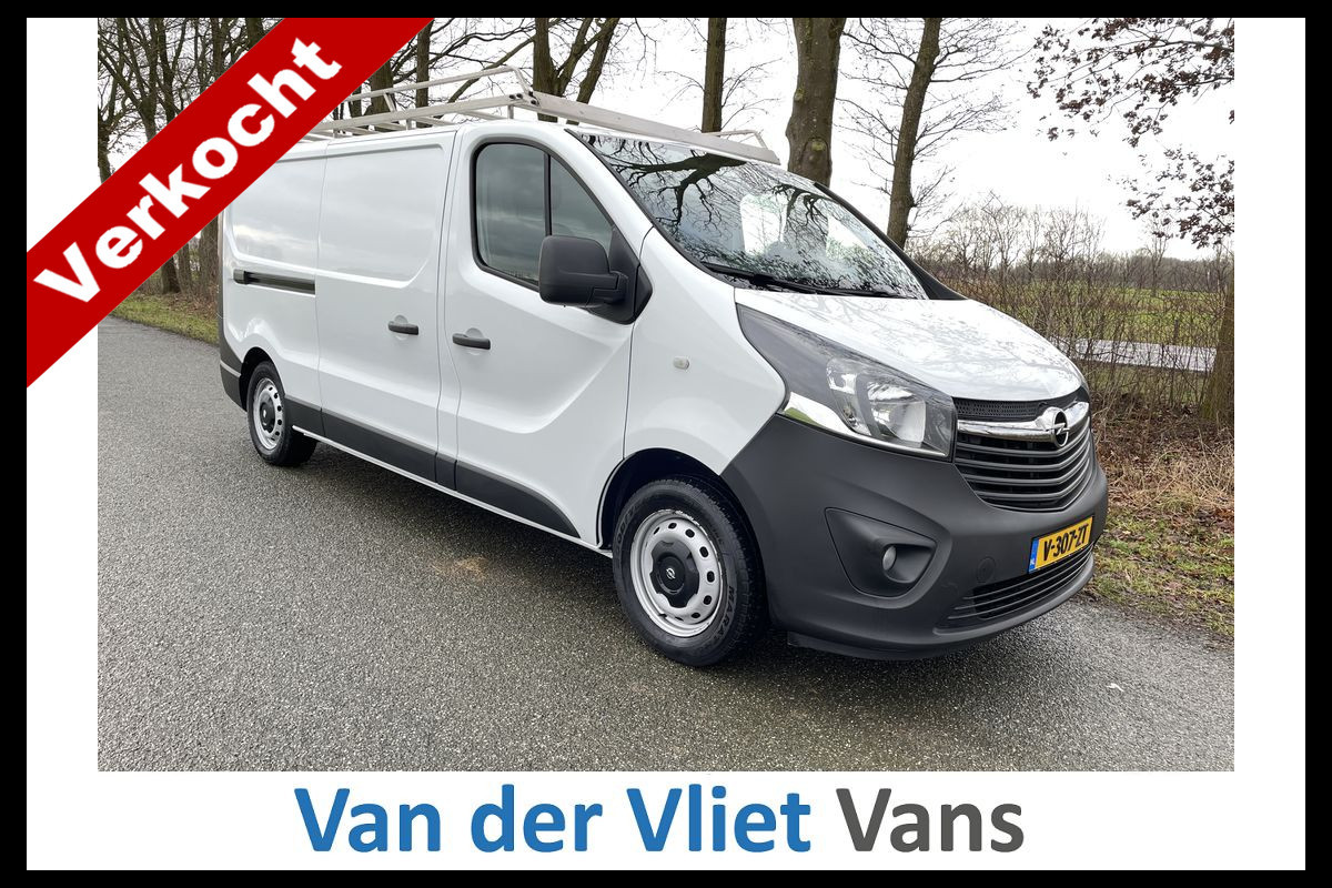 Opel Vivaro 1.6 CDTI 126pk E6 L2 Edition BPM Vrij! Lease €286p/m, Trekhaak, Inrichting, Imperiaal, Airco, Navi, PDC, Cruise controle, Onderhoudshistorie aanwezig